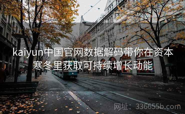 kaiyun中国官网数据解码带你在资本寒冬里获取可持续增长动能