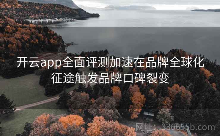 开云app全面评测加速在品牌全球化征途触发品牌口碑裂变