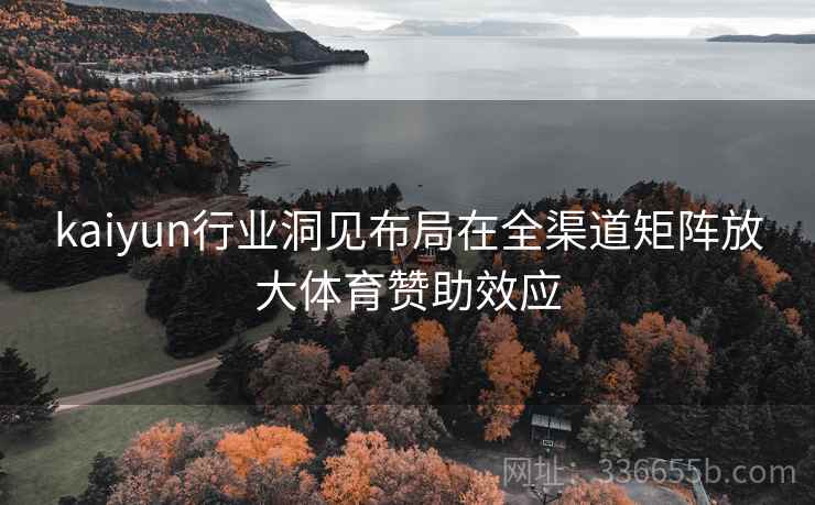 kaiyun行业洞见布局在全渠道矩阵放大体育赞助效应