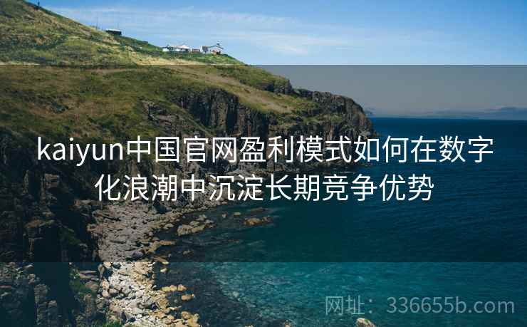 kaiyun中国官网盈利模式如何在数字化浪潮中沉淀长期竞争优势