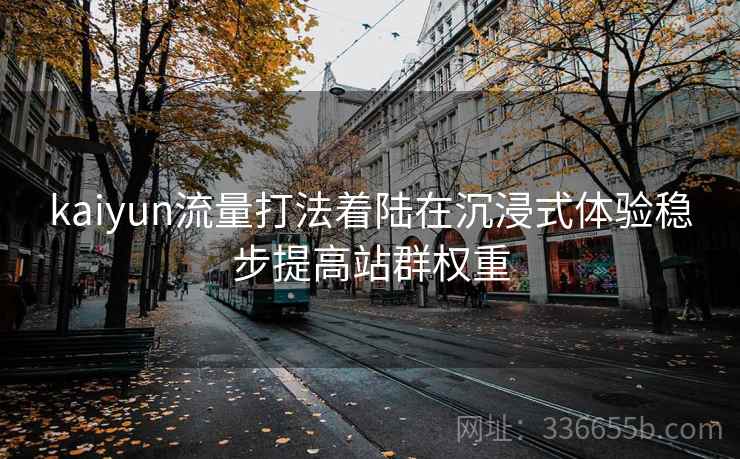 kaiyun流量打法着陆在沉浸式体验稳步提高站群权重